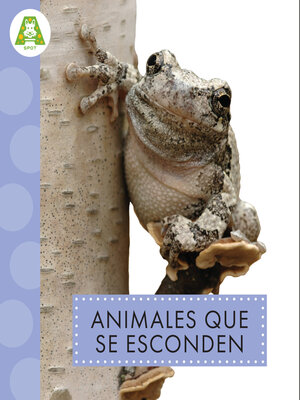 cover image of Animales que se esconden